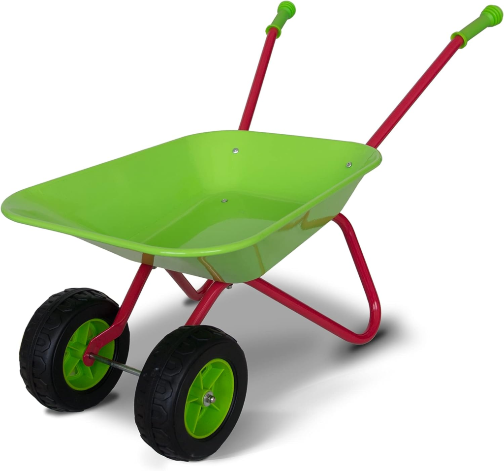 TMZ Dual-Wheel Kids Wheelbarrow